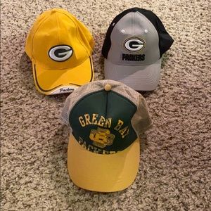 Green Bay Packers hat bundle